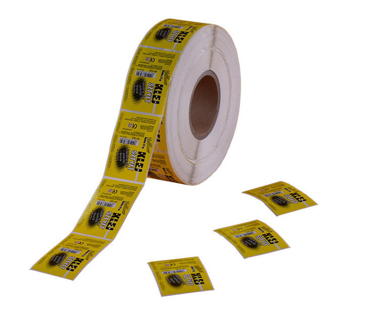 铜版纸不干胶印刷