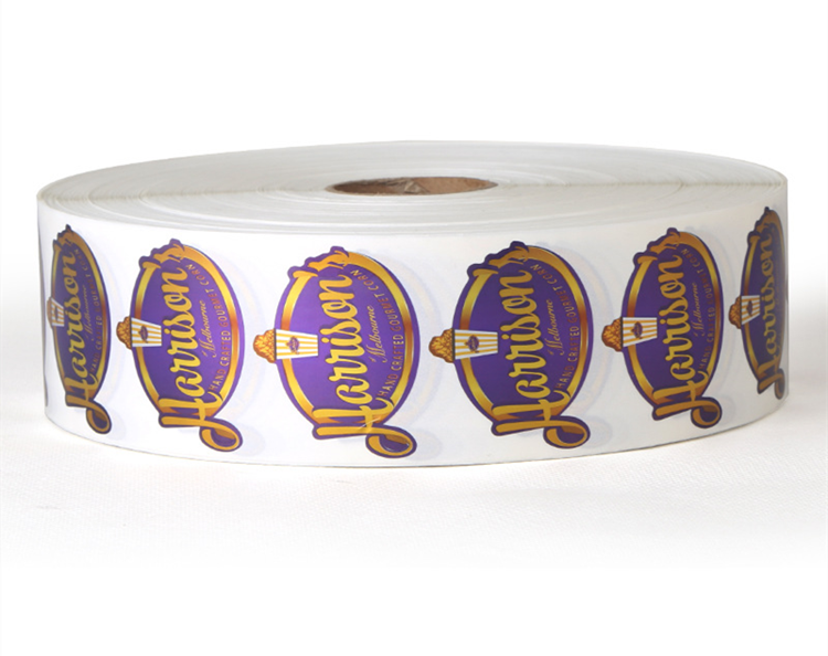 铜版纸不干胶卷筒印刷