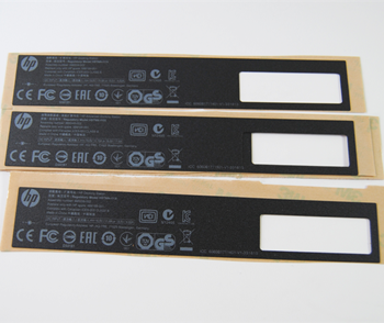 惠普电子不干胶标签