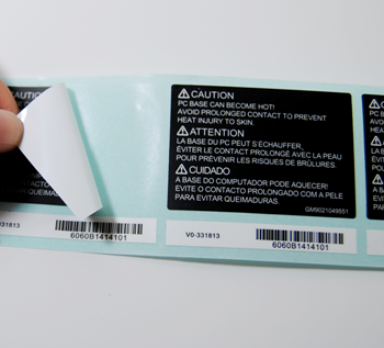 电子不干胶标签