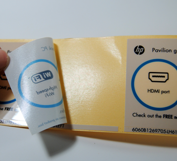 hp电子标签印刷