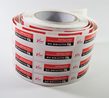 重庆卷筒不干胶标签