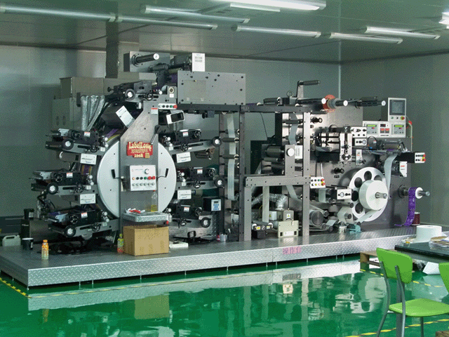 卫星式全轮转印刷机