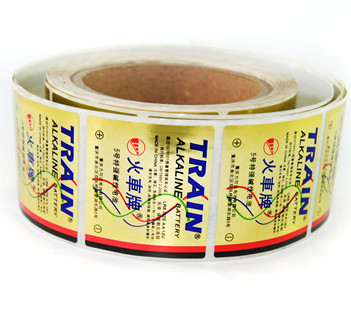 电池不干胶标签印刷